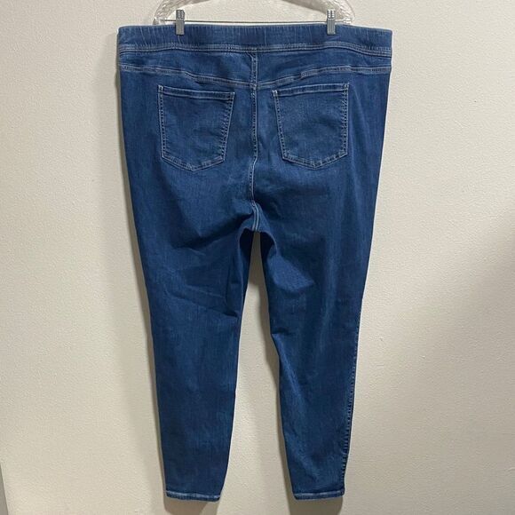 Torrid Lean Jean Jeggings Blue Stretch Denim Women’s Plus 4T 26 Tall - Picture 4 of 11